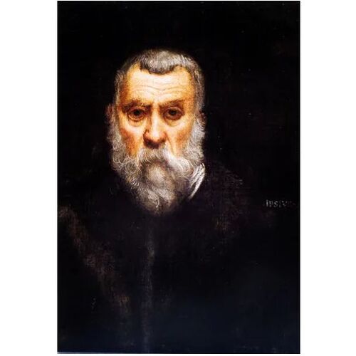 Tintoret Jacopo Lot 7 Cartes Postales Tableaux Peinture
