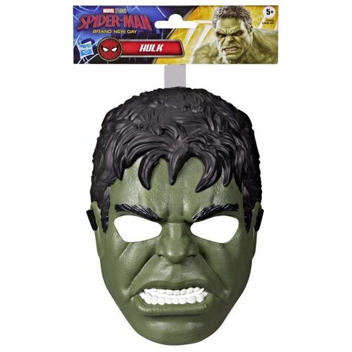 Masque Déguisement Enfant Super-Héros Spider-Man Brand New Day Hulk Hasbro 5 Ans+ Plein Visage Vert