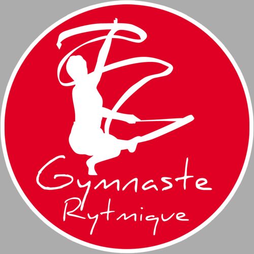 Gymnastique Rythmique - 15cm - Sticker/Autocollant