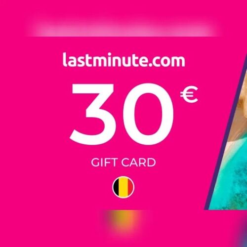lastminute.com Holiday Gift Card 30 EUR Key - BELGIUM