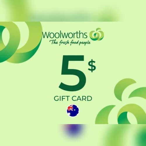 Woolworths Supermarket Gift Card 5 AUD Key - AUSTRALIA