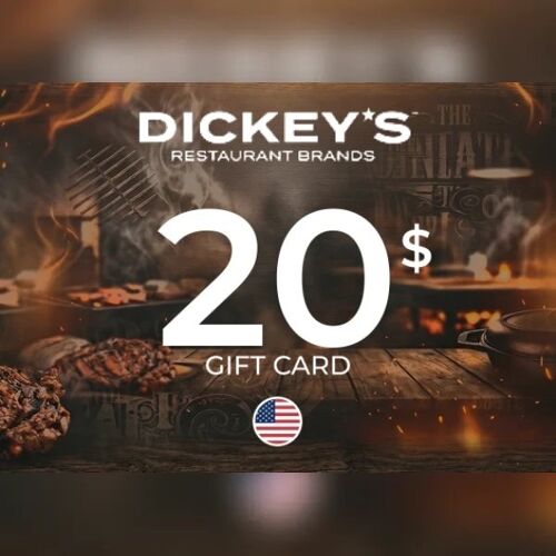 Dickey's Restaurant Brands Gift Card 20 USD Key - UNITED STATES