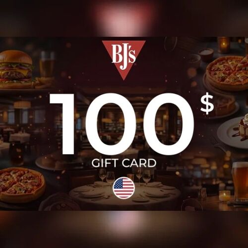 BJ's Restaurants Gift Card 100 USD Key - UNITED STATES