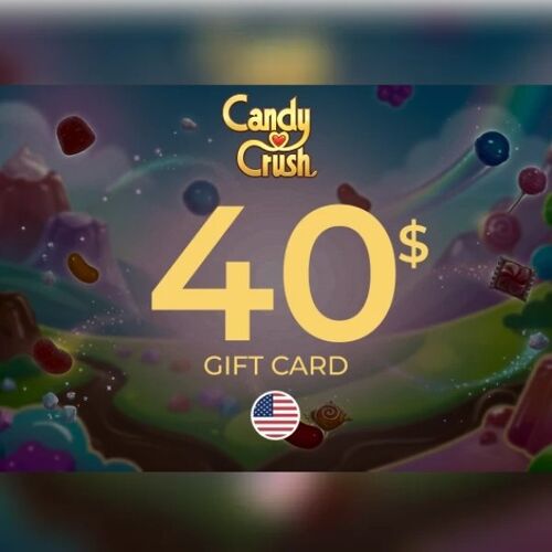 Candy Crush Saga Gift Card 40 USD Key - UNITED STATES