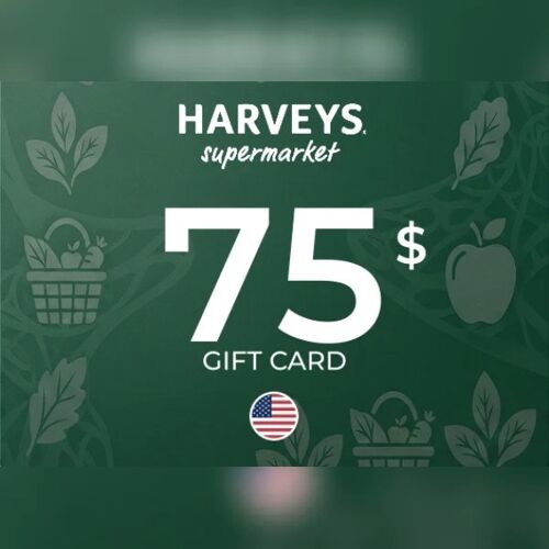 Harvey's Supermarkets Gift Card 75 USD Key - UNITED STATES