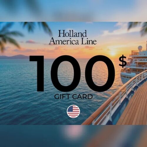 Holland America Line Gift Card 100 USD Key - UNITED STATES