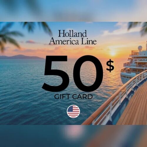 Holland America Line Gift Card 50 USD Key - UNITED STATES
