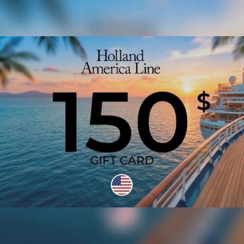 Holland America Line Gift Card 150 USD Key - UNITED STATES