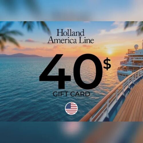 Holland America Line Gift Card 40 USD Key - UNITED STATES
