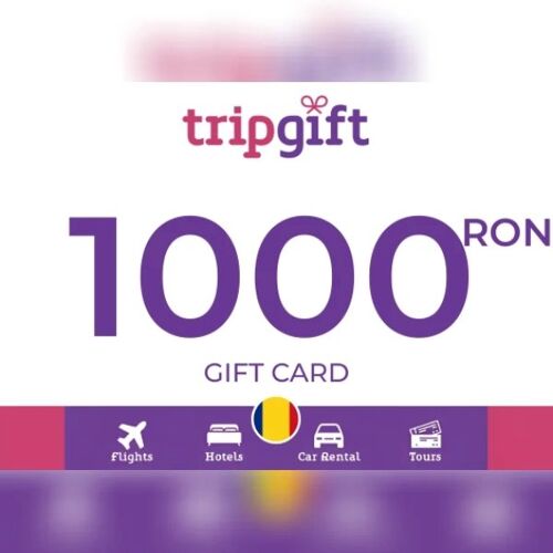 TripGift Gift Card 1000 RON Key - ROMANIA