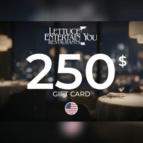 Lettuce Entertain You Restaurant Group Gift Card 250 USD Key - UNITED STATES