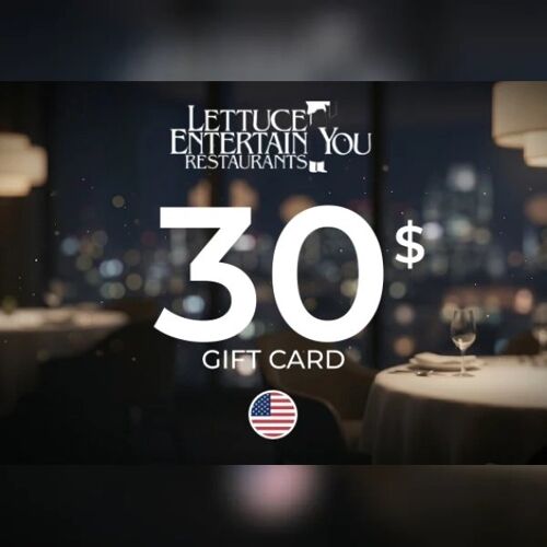 Lettuce Entertain You Restaurant Group Gift Card 30 USD Key - UNITED STATES