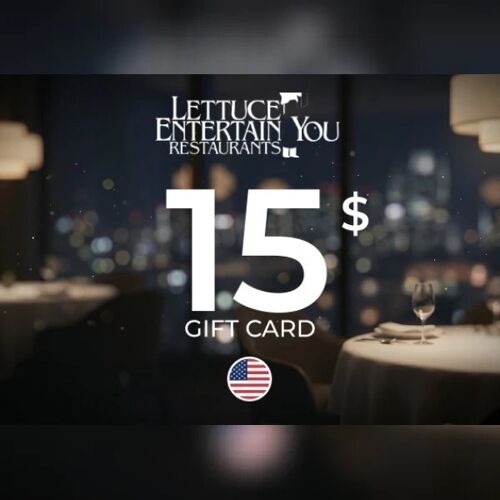 Lettuce Entertain You Restaurant Group Gift Card 15 USD Key - UNITED STATES