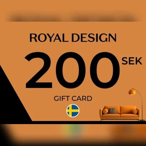 RoyalDesign Gift Card 200 SEK Key - SWEDEN