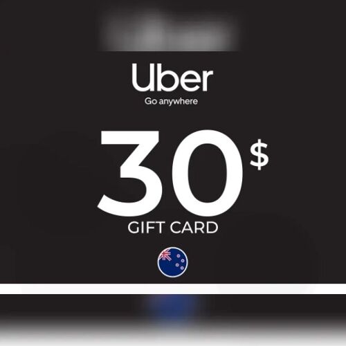 Uber Gift Card 30 NZD Key - NEW ZEALAND