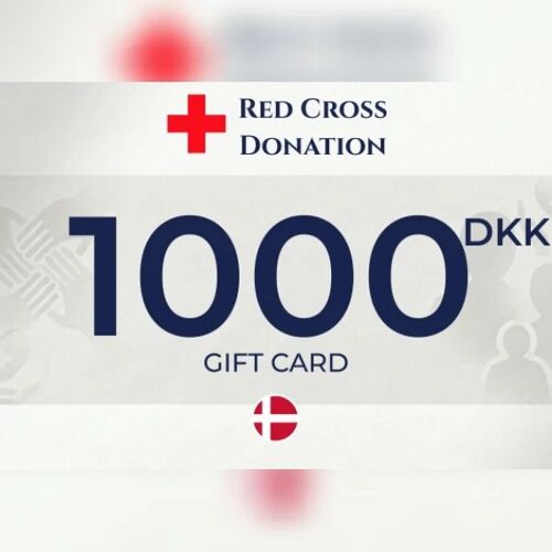 Red Cross Donation Gift Card 1000 DKK Key - DENMARK