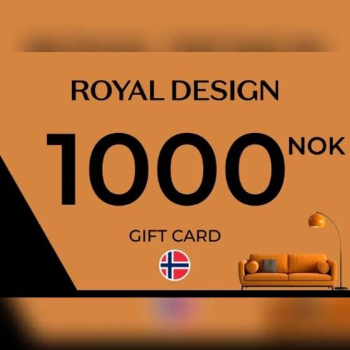 RoyalDesign Gift Card 1000 NOK Key - NORWAY