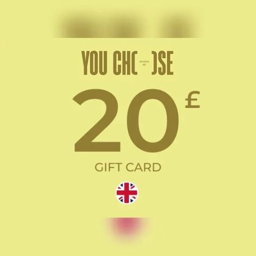 YouChoose Gaming VAR Digital Gift Card 20 GBP Key - UNITED KINGDOM