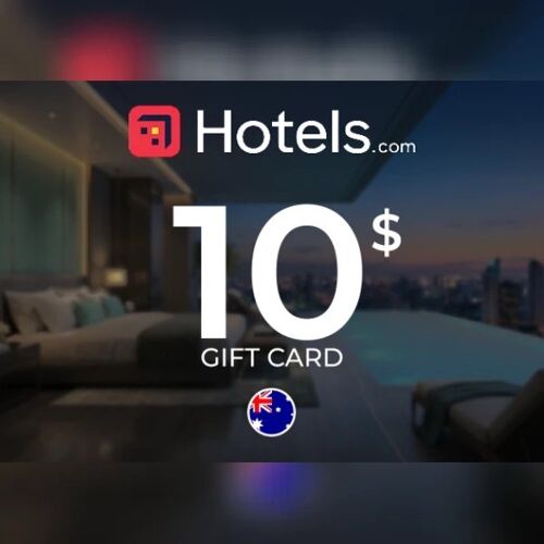 Hotels.com Gift Card 10 AUD Key - AUSTRALIA