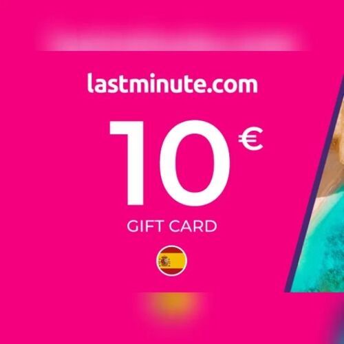 lastminute.com Flight Gift Card 10 EUR Key - SPAIN