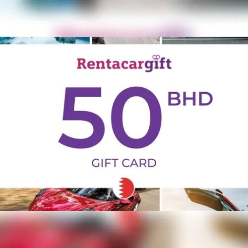 RentacarGift Gift Card 50 BHD Key - BAHRAIN