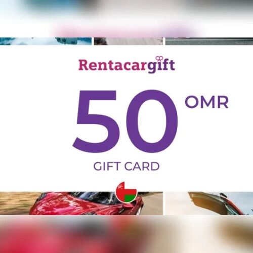 RentacarGift Gift Card 50 OMR Key - OMAN
