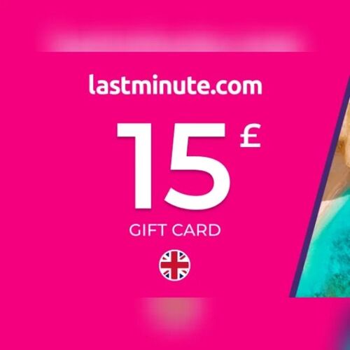 lastminute.com Holiday Gift Card 15 GBP Key - UNITED KINGDOM