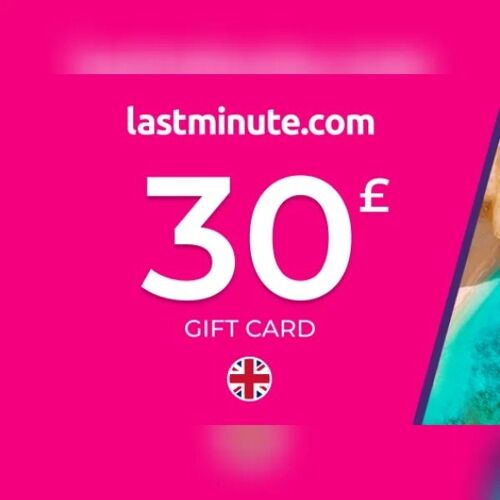 lastminute.com Holiday Gift Card 30 GBP Key - UNITED KINGDOM