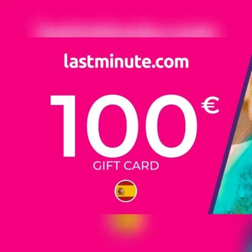 lastminute.com Hotel Gift Card 100 EUR Key - SPAIN