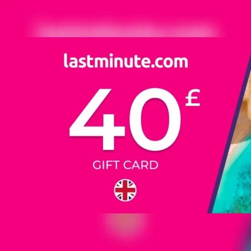 lastminute.com Holiday Gift Card 40 GBP Key - UNITED KINGDOM
