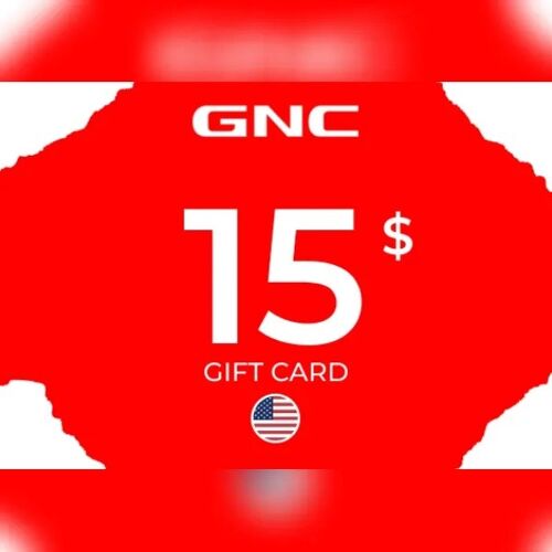 GNC Gift Card 15 USD Key - UNITED STATES