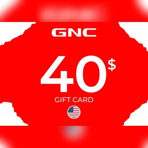GNC Gift Card 40 USD Key - UNITED STATES