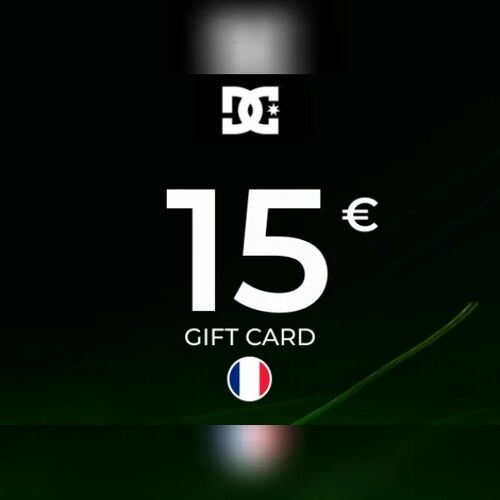 DC Shoes Gift Card 15 EUR Key - FRANCE