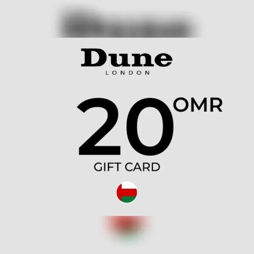 Dune London Gift Card 20 OMR Key - OMAN