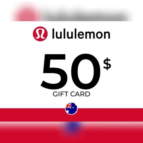 LULULEMON Gift Card 50 AUD Key - AUSTRALIA
