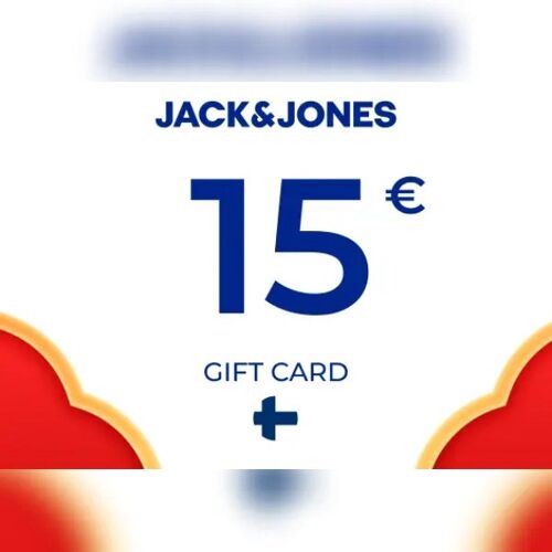 JACK & JONES Gift Card 15 EUR Key - FINLAND
