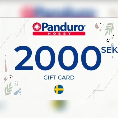 Panduro Hobby Gift Card 2000 SEK Key - SWEDEN