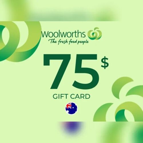 Woolworths Supermarket Gift Card 75 AUD Key - AUSTRALIA