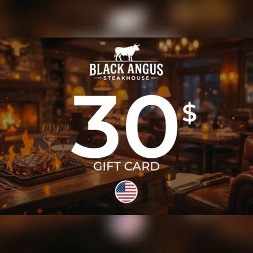 Black Angus Gift Card 30 USD Key - UNITED STATES