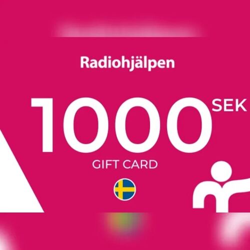 Radiohjälpen Gift Card 1000 SEK Key - SWEDEN