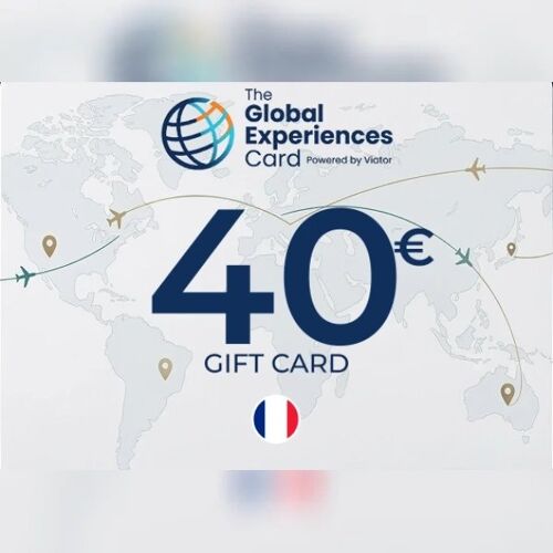 The Global Experiences Card Gift Card 40 EUR Key - FRANCE