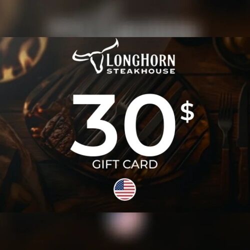 LongHorn Steakhouse Gift Card 30 USD Key - UNITED STATES