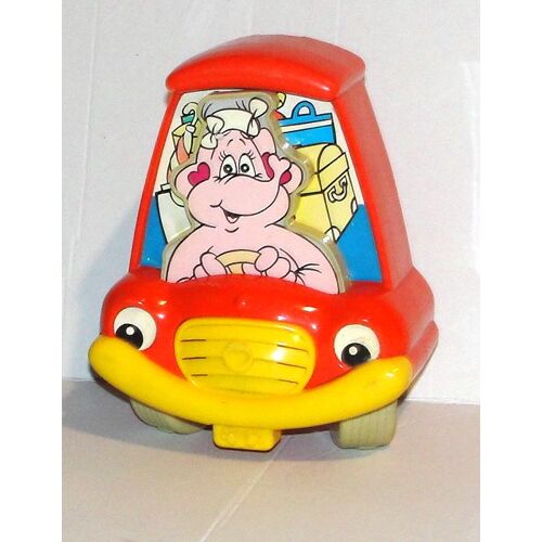 boite à musique tomy berceuse éléphant en voiture à remontoir vintage 87