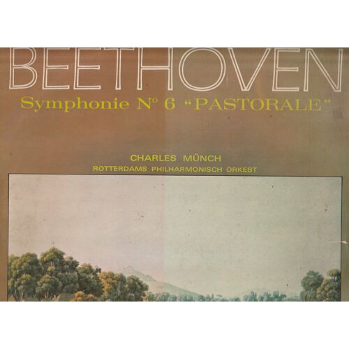 Lp33 Beethoven 6e Symphonie -Orch.Phil. Otterdam Dir. Charles Münch Gid Sms 2527 6