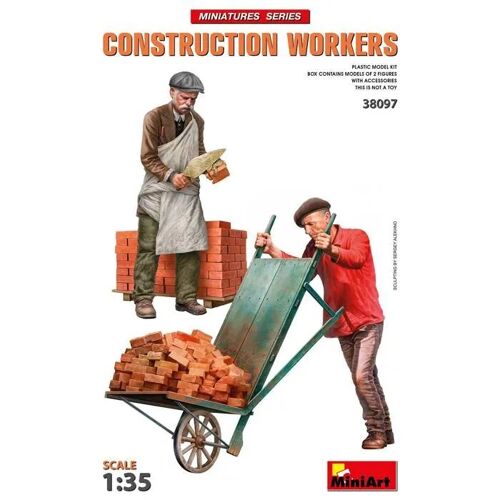 Construction Workers-Miniart