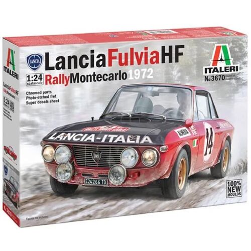 Lancia Fulvia Hf Rally Monte Carlo 1972-Italeri