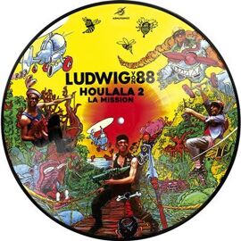 Disque Vinyle Picture Disc Ludwig Von 88 Houlala 2 La Mission Édition Limitée