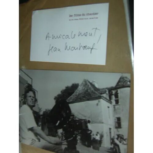 Jean Marboeuf - Autographe