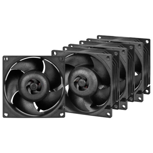 ARCTIC S8038-7K Processeur Ventilateur 8 cm Noir 4 pièces
