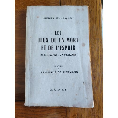 Les Jeux De La Mort Et De L'Espoir